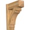 Ekena Millwork Merced Rough Sawn Craftsman Outlooker, Western Red Cedar, 8"W x 22"D x 26"H OUT08X22X26MRC04RWR - alternate 1
